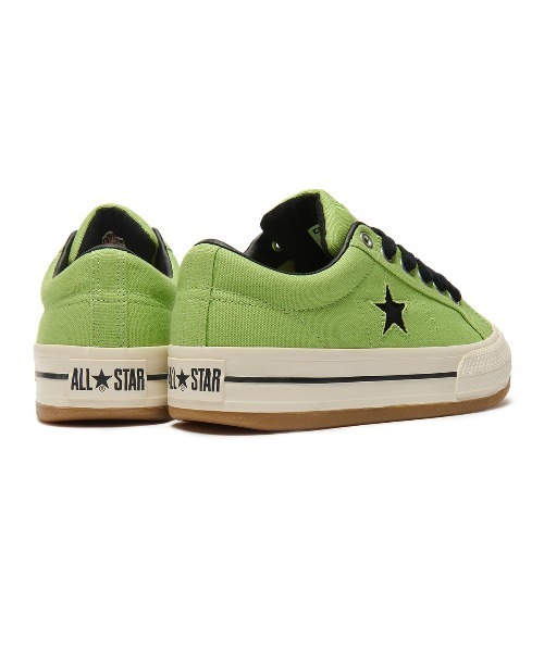 CONVERSE(コンバース)の「CONVERSE ONE STAR BOARDERSTAR OX(コンバース ワンスター ボーダースター OX)(スニーカー・メンズ・ライトグリーン/ブラック・23cm/23.5cm/24cm/24.5cm/25cm/25.5cm/26cm/26.5cm/27cm/27.5cm/28cm/29cm)」の11枚目の写真