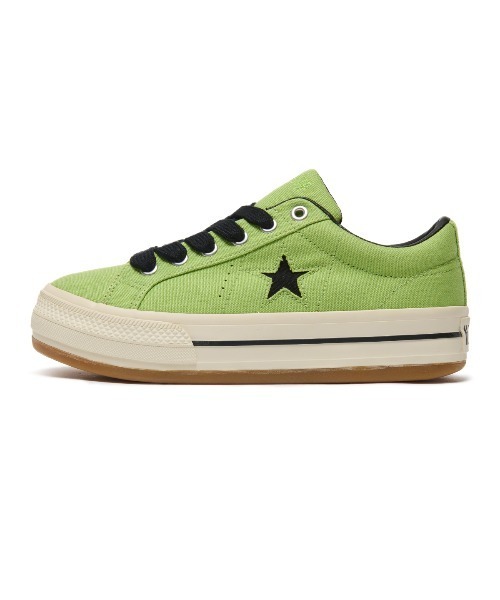 CONVERSE(コンバース)の「CONVERSE ONE STAR BOARDERSTAR OX(コンバース ワンスター ボーダースター OX)(スニーカー・メンズ・ライトグリーン/ブラック・23cm/23.5cm/24cm/24.5cm/25cm/25.5cm/26cm/26.5cm/27cm/27.5cm/28cm/29cm)」の12枚目の写真