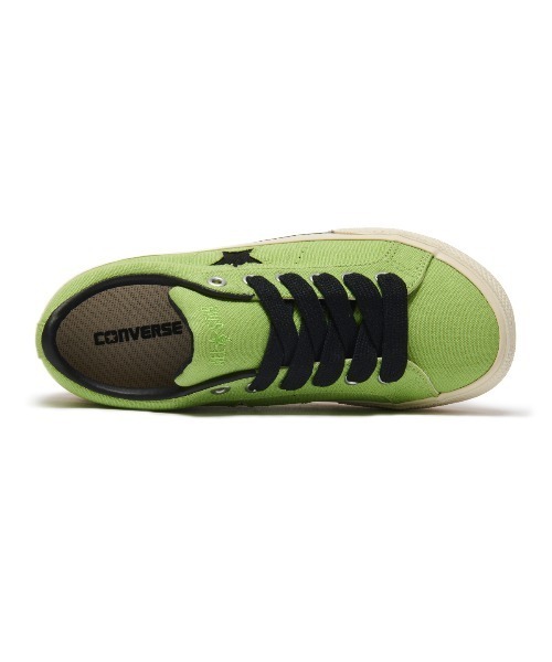 CONVERSE(コンバース)の「CONVERSE ONE STAR BOARDERSTAR OX(コンバース ワンスター ボーダースター OX)(スニーカー・メンズ・ライトグリーン/ブラック・23cm/23.5cm/24cm/24.5cm/25cm/25.5cm/26cm/26.5cm/27cm/27.5cm/28cm/29cm)」の14枚目の写真