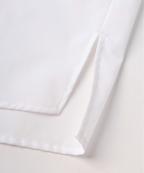 CULLNI（クルニ）の「High Count Broadcloth Embroidery Patch Short Sleeve Shirt（シャツ/ブラウス・メンズ・ブルー/ブラック/ピンク/グリーン/ホワイト・2/1/0）」の11枚目の写真