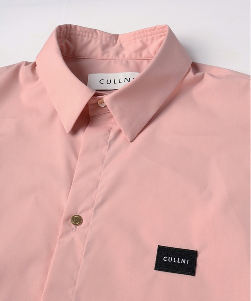 CULLNI（クルニ）の「High Count Broadcloth Embroidery Patch Short Sleeve Shirt（シャツ/ブラウス・メンズ・ブルー/ブラック/ピンク/グリーン/ホワイト・2/1/0）」の12枚目の写真