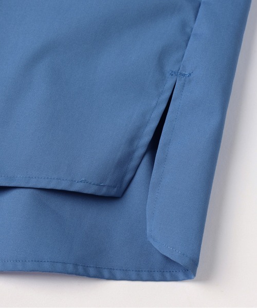 CULLNI（クルニ）の「High Count Broadcloth Embroidery Patch Short Sleeve Shirt（シャツ/ブラウス・メンズ・ブルー/ブラック/ピンク/グリーン/ホワイト・2/1/0）」の17枚目の写真