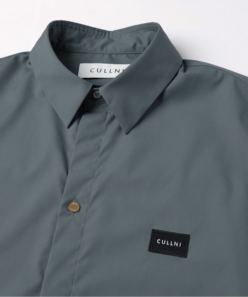 CULLNI（クルニ）の「High Count Broadcloth Embroidery Patch Short Sleeve Shirt（シャツ/ブラウス・メンズ・ブルー/ブラック/ピンク/グリーン/ホワイト・2/1/0）」の18枚目の写真