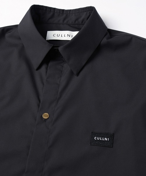 CULLNI（クルニ）の「High Count Broadcloth Embroidery Patch Short Sleeve Shirt（シャツ/ブラウス・メンズ・ブルー/ブラック/ピンク/グリーン/ホワイト・2/1/0）」の21枚目の写真