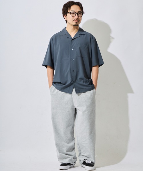 ムラサキスポーツ(ムラサキスポーツ)の「DEAR LAUREL/ディアローレル メンズ 【軽量・速乾】半袖シャツ D26S2401(シャツ/ブラウス・メンズ・グレイッシュブルー/チャコール/ブラック・XL/L/M)」の10枚目の写真