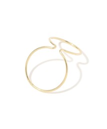 SASKIA DIEZ | SASKIA DIEZ ダブルサークル イヤーカフ(イヤーカフ)