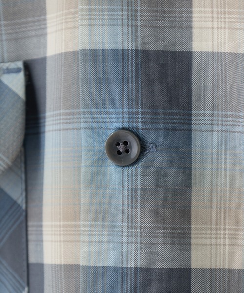 MEN'S BIGI（メンズビギ）の「【PENDLETON/ペンドルトン】アーカイブチェック オープンカラーシャツ（シャツ/ブラウス・メンズ・ベージュ/ブルー・01/02）」の6枚目の写真