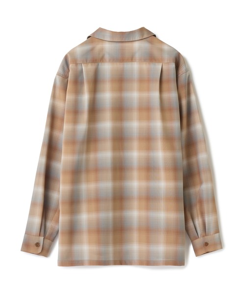 MEN'S BIGI（メンズビギ）の「【PENDLETON/ペンドルトン】アーカイブチェック オープンカラーシャツ（シャツ/ブラウス・メンズ・ベージュ/ブルー・01/02）」の10枚目の写真