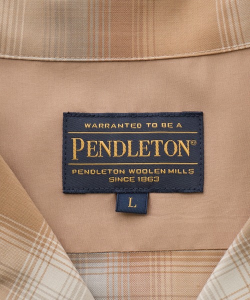 MEN'S BIGI（メンズビギ）の「【PENDLETON/ペンドルトン】アーカイブチェック オープンカラーシャツ（シャツ/ブラウス・メンズ・ベージュ/ブルー・01/02）」の4枚目の写真