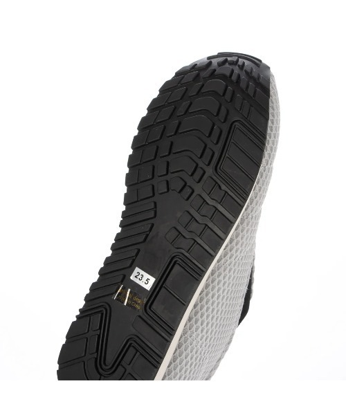 D'ICI（ディッシィ）の「ナイロンメッシュスニーカー（スニーカー・レディース・ライトグレー/ネイビー・23.5cm/22cm/22.5cm/23cm/24cm/24.5cm）」の6枚目の写真