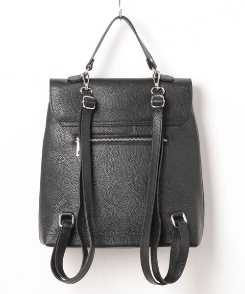 Scrap Book（スクラップブック）の「【MILOS】フラップリュック（バックパック/リュック・レディース・ブラック・FREE）」の2枚目の写真