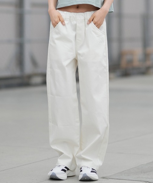 adidas(アディダス)の「adidas/アディダス W STADIUM C ストレートデニムパンツ P7765(その他パンツ・レディース・ネイビー/オフホワイト/ブラック・L/M)」の9枚目の写真