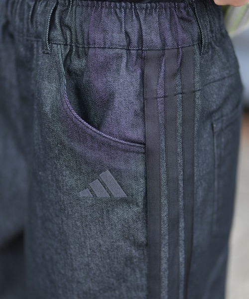 adidas(アディダス)の「adidas/アディダス W STADIUM C ストレートデニムパンツ P7765(その他パンツ・レディース・ネイビー/オフホワイト/ブラック・L/M)」の14枚目の写真