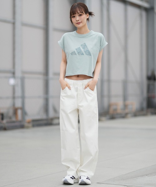 adidas(アディダス)の「adidas/アディダス W STADIUM C ストレートデニムパンツ P7765(その他パンツ・レディース・ネイビー/オフホワイト/ブラック・L/M)」の19枚目の写真