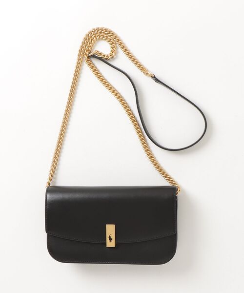 Polo ID レザー チェーン ウォレット & バッグ Polo ID レザー チェーン ウォレット & バッグ（ショルダーバッグ