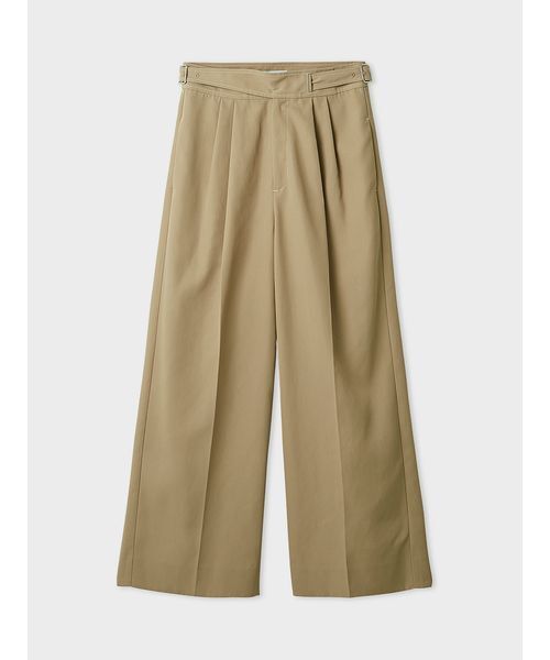 MIESROHE(ミースロエ)の「【セットアップ対応】ワイドタックグルカパンツ(その他パンツ・レディース・カーキ/ホワイト/ベージュ・0/1)」の16枚目の写真