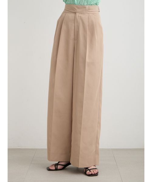 MIESROHE(ミースロエ)の「【セットアップ対応】ワイドタックグルカパンツ(その他パンツ・レディース・カーキ/ホワイト/ベージュ・0/1)」の19枚目の写真