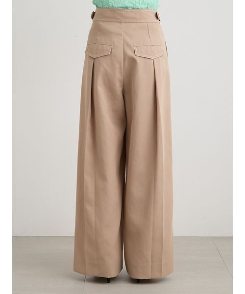 MIESROHE(ミースロエ)の「【セットアップ対応】ワイドタックグルカパンツ(その他パンツ・レディース・カーキ/ホワイト/ベージュ・0/1)」の20枚目の写真