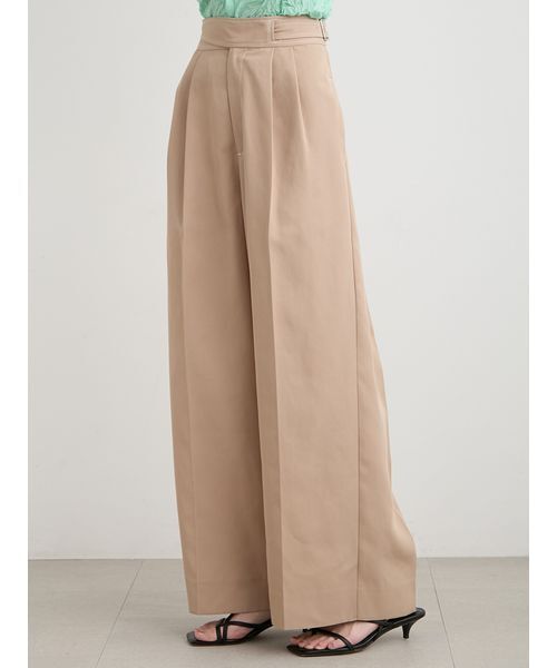 MIESROHE(ミースロエ)の「【セットアップ対応】ワイドタックグルカパンツ(その他パンツ・レディース・カーキ/ホワイト/ベージュ・0/1)」の10枚目の写真