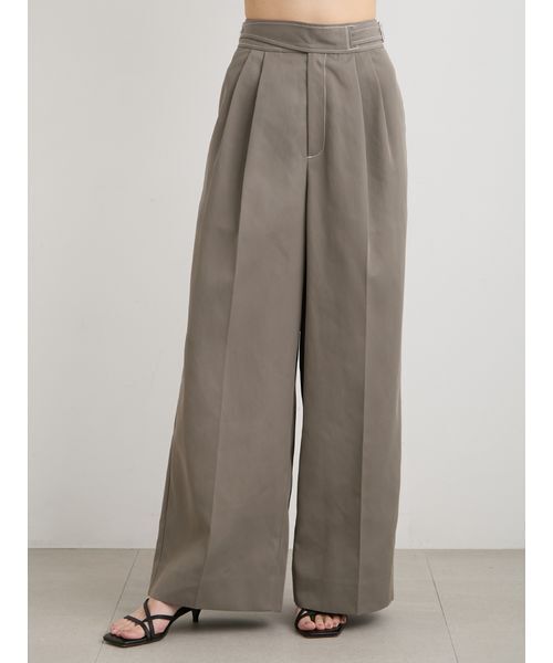 MIESROHE(ミースロエ)の「【セットアップ対応】ワイドタックグルカパンツ(その他パンツ・レディース・カーキ/ホワイト/ベージュ・0/1)」の14枚目の写真
