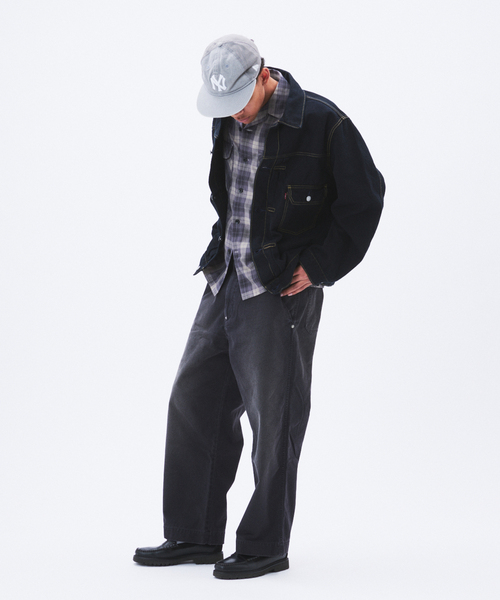 Levi's(リーバイス)の「LEVI’S(R) / リーバイス(R) タイプ1 トラッカージャケット 後染めカスタム(デニムジャケット・メンズ・ブラック・XXX-LARGE/XX-LARGE)」の7枚目の写真