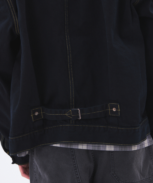 Levi's(リーバイス)の「LEVI’S(R) / リーバイス(R) タイプ1 トラッカージャケット 後染めカスタム(デニムジャケット・メンズ・ブラック・XXX-LARGE/XX-LARGE)」の16枚目の写真