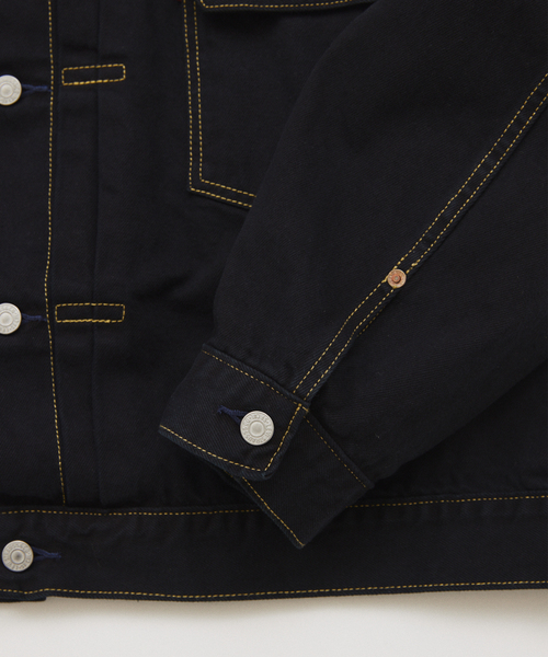 Levi's(リーバイス)の「LEVI’S(R) / リーバイス(R) タイプ1 トラッカージャケット 後染めカスタム(デニムジャケット・メンズ・ブラック・XXX-LARGE/XX-LARGE)」の20枚目の写真