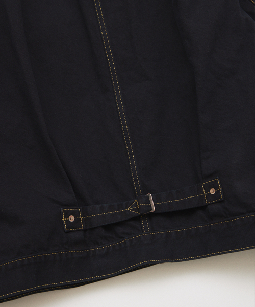 Levi's(リーバイス)の「LEVI’S(R) / リーバイス(R) タイプ1 トラッカージャケット 後染めカスタム(デニムジャケット・メンズ・ブラック・XXX-LARGE/XX-LARGE)」の22枚目の写真