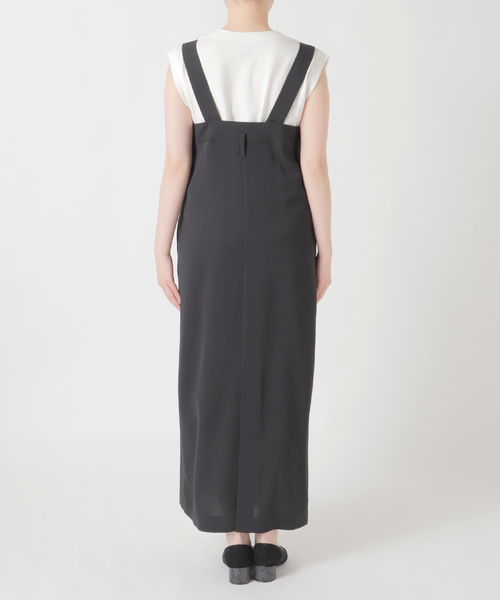 journal standard L'essage（ジャーナルスタンダードレサージュ）の「SELサスペンダースカート（スカート・レディース・ベージュ/ブラック・36/38）」の14枚目の写真