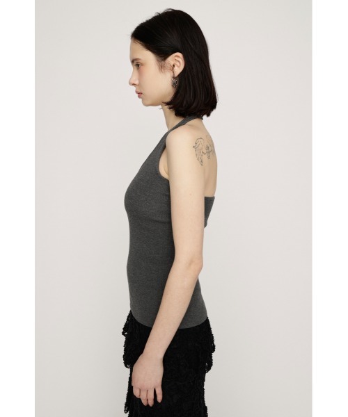 SLY（スライ）の「HALTER NECK CUP IN CAMI ホルターネックカップインキャミ 春服（キャミソール・レディース・パープル/杢グレー/ブラック・FREE）」の11枚目の写真