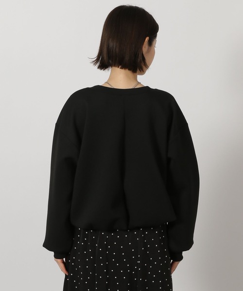 LAKOLE（ラコレ）の「ダンボールバルーンZIPカーディガン/ 658034（スウェット・レディース・グレー/ブラック/ベージュ・FREE）」の21枚目の写真