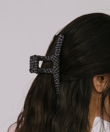 duei（デュイ）の「チェックバンスクリップ（バレッタ/ヘアクリップ）」
