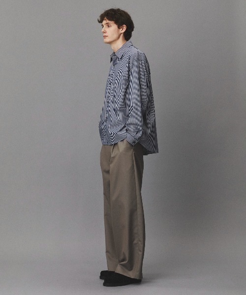 PUBLIC TOKYO（パブリックトウキョウ）の「クリアコットンスムースシャツ　　/ウォッシャブル/オフィスカジュアル/防シワ（シャツ/ブラウス・メンズ・ミント/ストライプ/イエロー/その他7・2/1）」の17枚目の写真