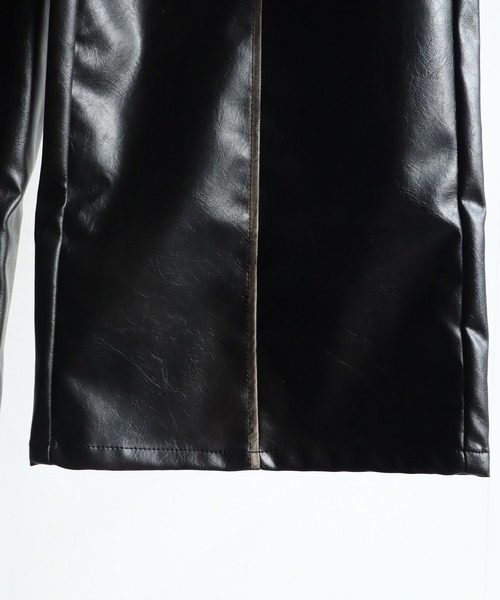 welise（ウェライズ）の「【welise/ウェライズ】ヴィンテージエイジングPUレザーパンツ（デニムパンツ・メンズ・ブラック/ダークブラック・L/M/S）」の20枚目の写真