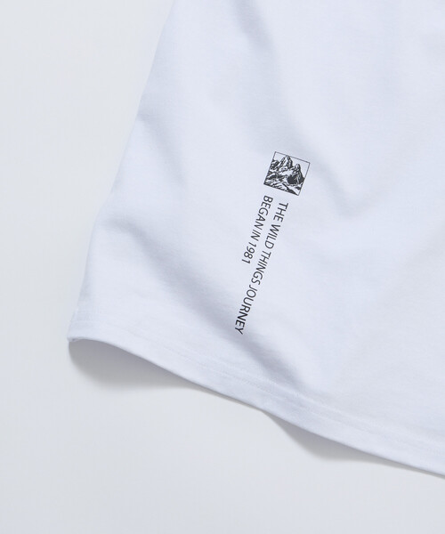 FREAK'S STORE(フリークスストア)の「限定展開 WILD THINGS×FREAK'S STORE ワイルドシングス 別注 マルチプリント ポケット Tシャツ(Tシャツ/カットソー・メンズ・ホワイト/ブラック/グレイッシュベージュ/ネイビー/杢グレー・LARGE/MEDIUM/SMALL)」の9枚目の写真