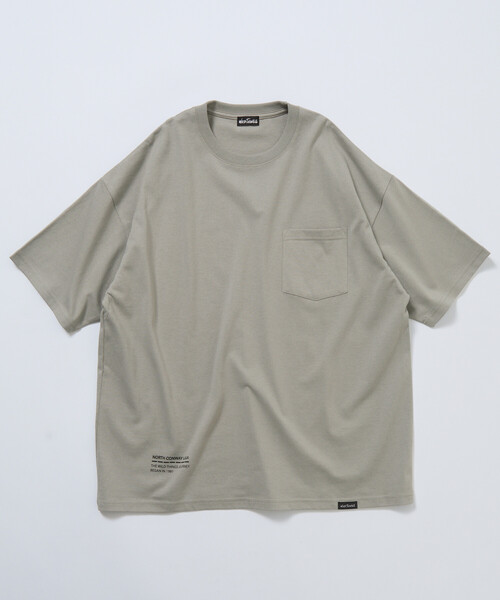FREAK'S STORE(フリークスストア)の「限定展開 WILD THINGS×FREAK'S STORE ワイルドシングス 別注 マルチプリント ポケット Tシャツ(Tシャツ/カットソー・メンズ・ホワイト/ブラック/グレイッシュベージュ/ネイビー/杢グレー・LARGE/MEDIUM/SMALL)」の11枚目の写真