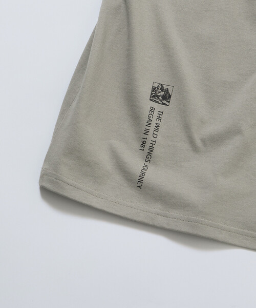 FREAK'S STORE(フリークスストア)の「限定展開 WILD THINGS×FREAK'S STORE ワイルドシングス 別注 マルチプリント ポケット Tシャツ(Tシャツ/カットソー・メンズ・ホワイト/ブラック/グレイッシュベージュ/ネイビー/杢グレー・LARGE/MEDIUM/SMALL)」の14枚目の写真