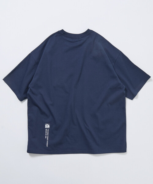 FREAK'S STORE(フリークスストア)の「限定展開 WILD THINGS×FREAK'S STORE ワイルドシングス 別注 マルチプリント ポケット Tシャツ(Tシャツ/カットソー・メンズ・ホワイト/ブラック/グレイッシュベージュ/ネイビー/杢グレー・LARGE/MEDIUM/SMALL)」の18枚目の写真