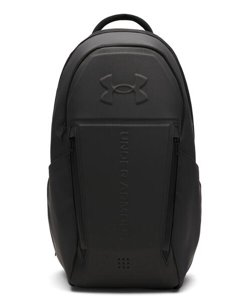UNDER ARMOUR(アンダーアーマー)の「UAノーウェイ バックパック(トレーニング/メンズ/レディース)(バックパック/リュック・レディース・ブラック・ONESIZE)」の1枚目の写真