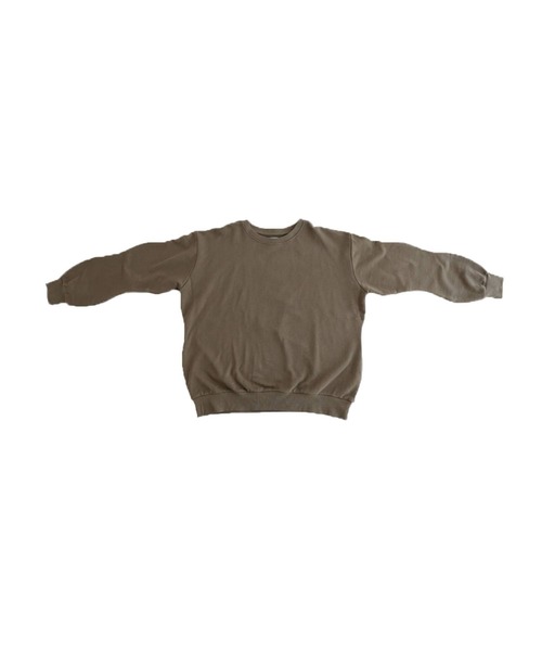 antiqua(アンティカ)の「BUFF TOP バフトップ 綿 スウェット(スウェット・レディース・マスタード/ブラウン系その他・M)」の11枚目の写真