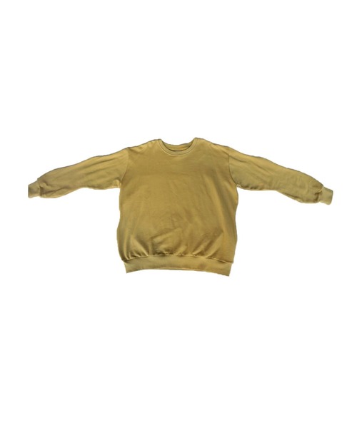 antiqua(アンティカ)の「BUFF TOP バフトップ 綿 スウェット(スウェット・レディース・マスタード/ブラウン系その他・M)」の12枚目の写真