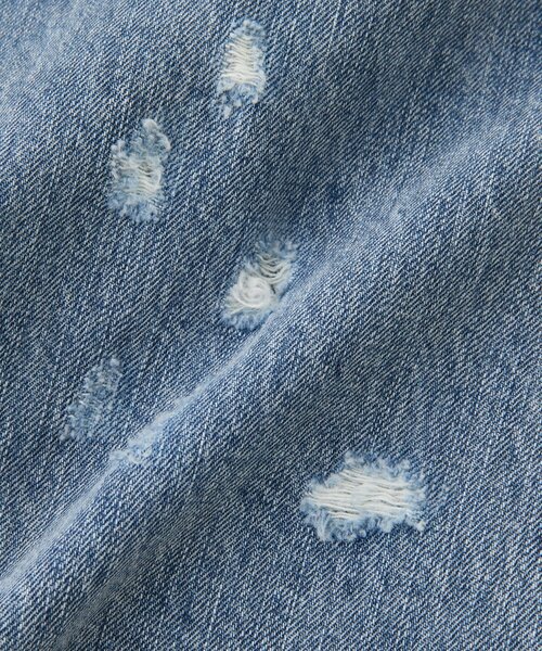 RIVE DROITE(リヴドロワ)の「予約【A・MONN(アモン)】ループポイントダメージデニム(デニムパンツ・レディース・ブルー・36/38)」の14枚目の写真