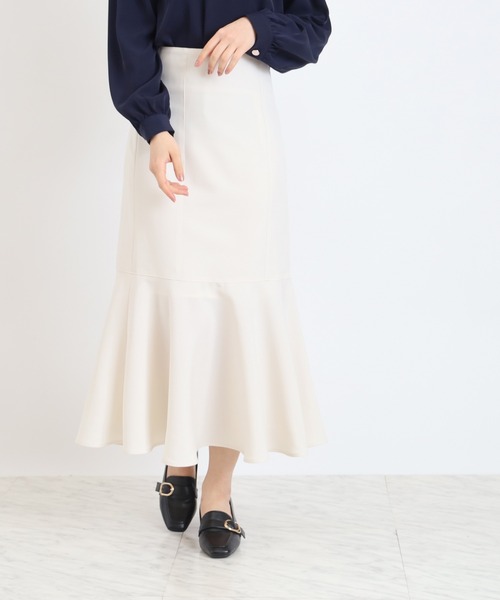 ASTORIA ODIER（アストリアオディール）の「マーメイドスカート（スカート・レディース・アイボリー/サックスブルー/ブラック・LARGE/MEDIUM/SMALL）」の2枚目の写真