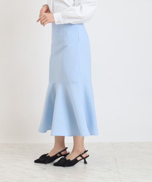 ASTORIA ODIER（アストリアオディール）の「マーメイドスカート（スカート・レディース・アイボリー/サックスブルー/ブラック・LARGE/MEDIUM/SMALL）」の6枚目の写真