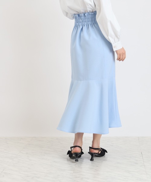 ASTORIA ODIER（アストリアオディール）の「マーメイドスカート（スカート・レディース・アイボリー/サックスブルー/ブラック・LARGE/MEDIUM/SMALL）」の7枚目の写真