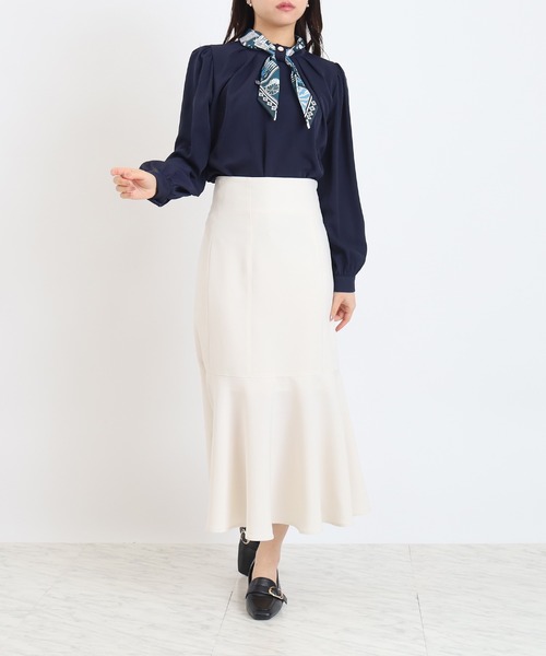 ASTORIA ODIER（アストリアオディール）の「マーメイドスカート（スカート・レディース・アイボリー/サックスブルー/ブラック・LARGE/MEDIUM/SMALL）」の18枚目の写真