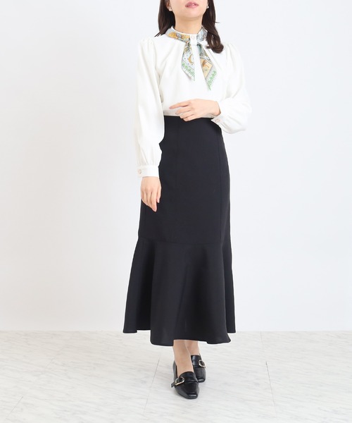 ASTORIA ODIER（アストリアオディール）の「マーメイドスカート（スカート・レディース・アイボリー/サックスブルー/ブラック・LARGE/MEDIUM/SMALL）」の22枚目の写真