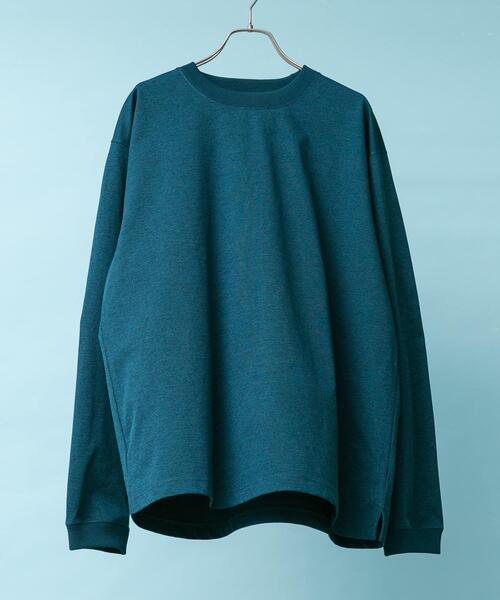 URBAN RESEARCH DOORS(アーバンリサーチドアーズ)の「『吸水速乾/接触冷感/イージーケア』クイックドライ ロングスリーブTシャツ(Tシャツ/カットソー・メンズ・グリーン系その他/ホワイト系その他/ブラック系その他/ホワイト・MEDIUM/LARGE)」の4枚目の写真