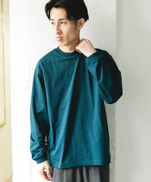 URBAN RESEARCH DOORS(アーバンリサーチドアーズ)の「『吸水速乾/接触冷感/イージーケア』クイックドライ ロングスリーブTシャツ(Tシャツ/カットソー・メンズ・グリーン系その他/ホワイト系その他/ブラック系その他/ホワイト・MEDIUM/LARGE)」の16枚目の写真