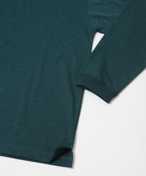 URBAN RESEARCH DOORS(アーバンリサーチドアーズ)の「『吸水速乾/接触冷感/イージーケア』クイックドライ ロングスリーブTシャツ(Tシャツ/カットソー・メンズ・グリーン系その他/ホワイト系その他/ブラック系その他/ホワイト・MEDIUM/LARGE)」の22枚目の写真